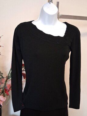 2 for $45 High Quality Knit Cardigan V Neck Sweater - Soft Knitwear -Black 10